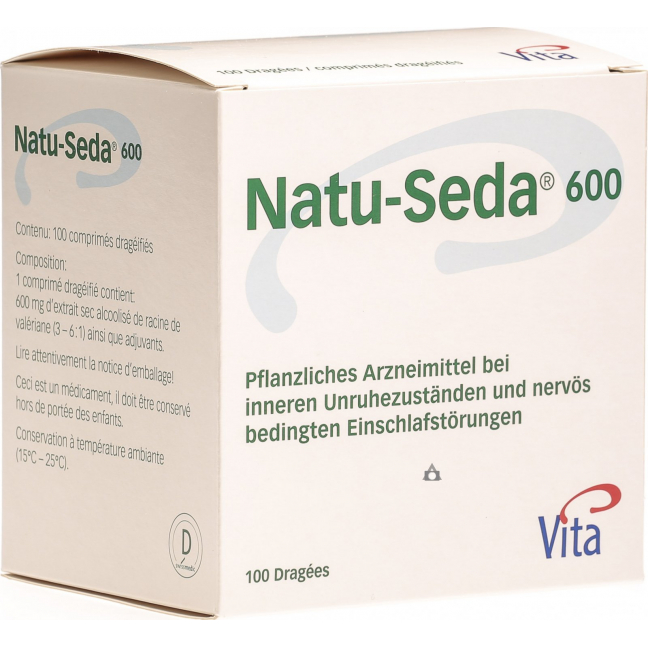 Natu Seda 600 mg 100 Dragee