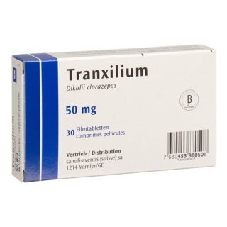 Tranxilium Tabs 50 mg 30 filmtablets