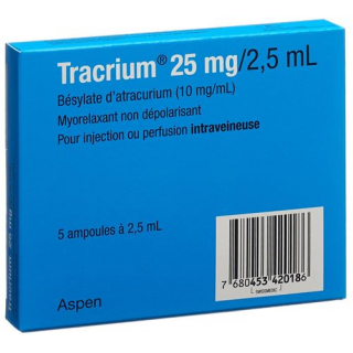 TRACRIUM INJ LSG 2,5ML      KK