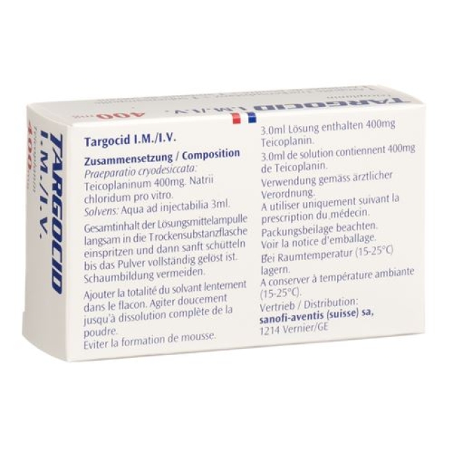 Targocid 400 mg Targocid 400 mg