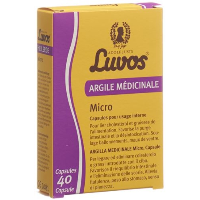 Luvos Heilerde Micro в капсулах 40 штук Luvos Heilerde Micro в капсулах 40 штук