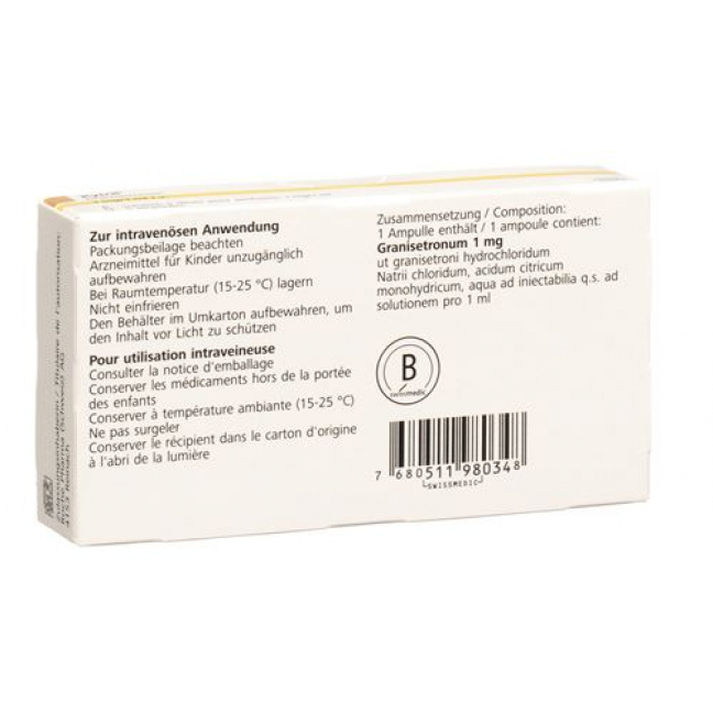 Kytril 1 mg/ml 5 Ampullen 1 ml