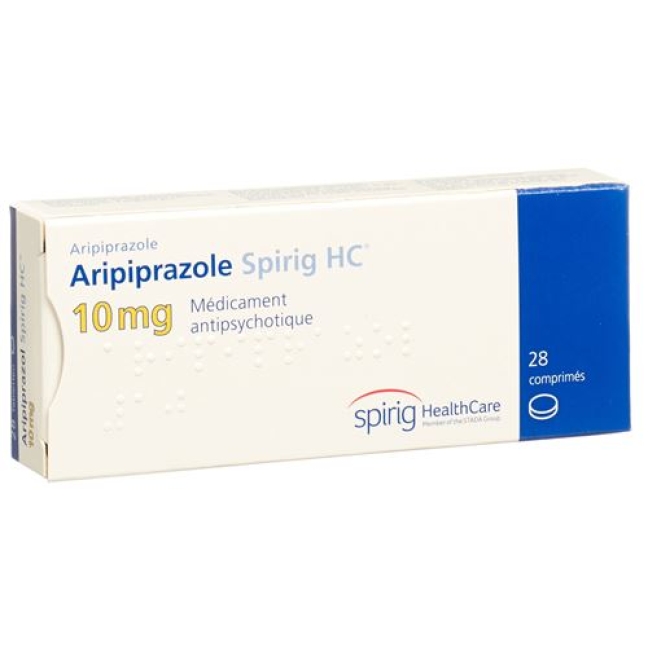 Aripiprazol Spirig 10 mg 28 tablets Aripiprazol Spirig 10 mg 28 tablets