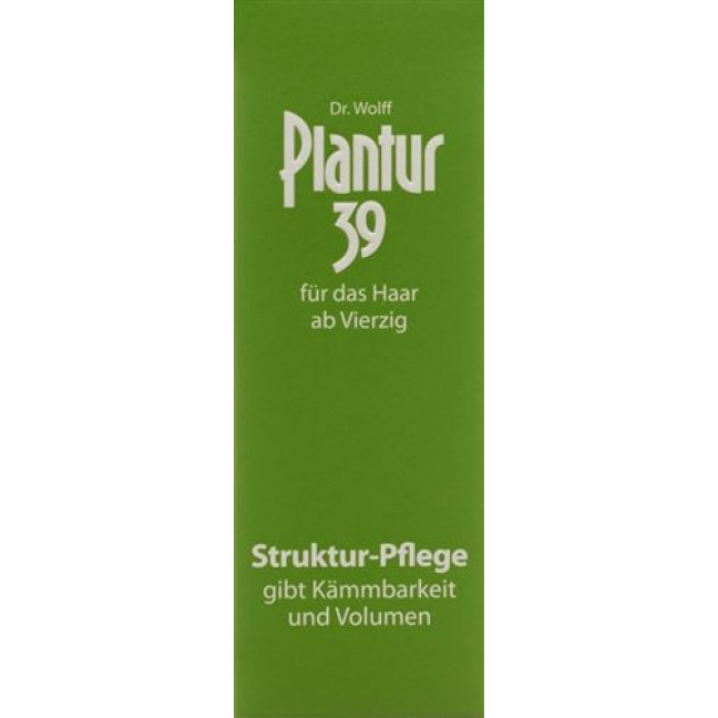 Plantur 39 Struktur-Pflege 30мл