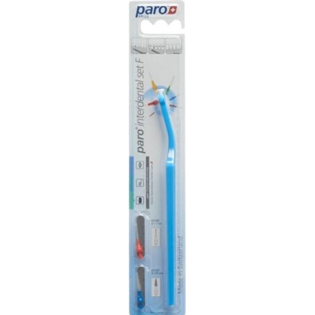 Paro Kunststoffhalter F Set mit 2 Bursten Paro Kunststoffhalter F Set mit 2 Bursten