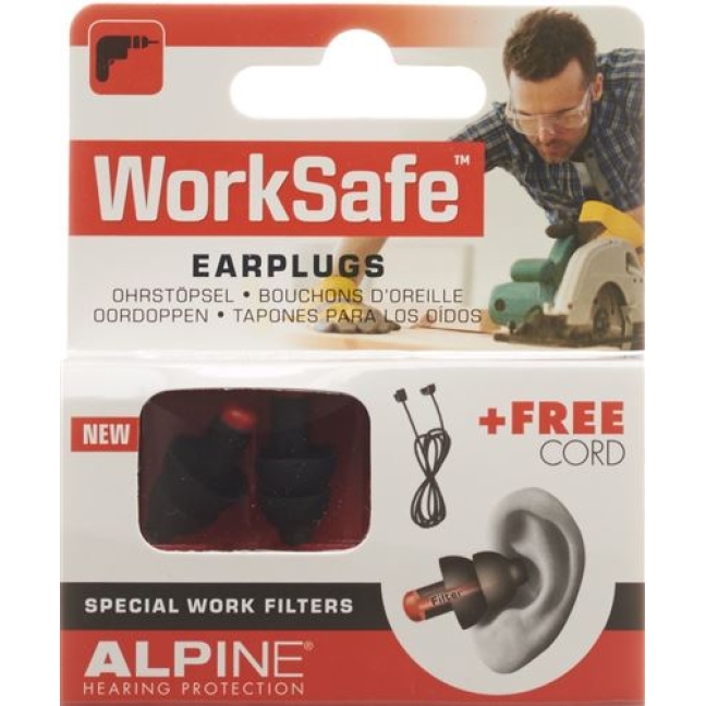 ALPINE WORKSAFE OHRSTOEPSEL