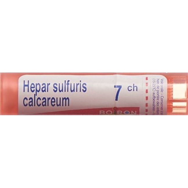 Boiron Hepar Sulfuris Calcareum в гранулах C 7 4г Boiron Hepar Sulfuris Calcareum в гранулах C 7 4г