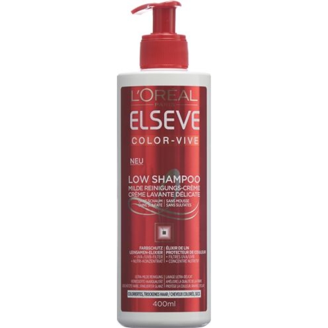 Elseve Colorvive шампунь Low Poo 400мл