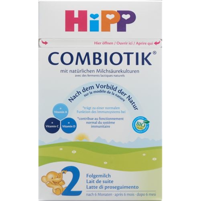 HIPP 2 FOLGEMILCH BIO COMBIOTI