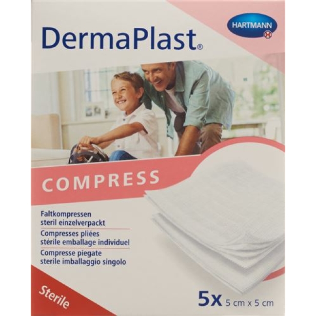 Dermaplast Faltkompressen Typ17 5x5см 8-fach 5x 2 штуки Dermaplast Faltkompressen Typ17 5x5см 8-fach 5x 2 штуки
