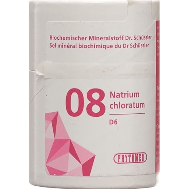 Phytomed Schussler Nr. 8 Natr Chlor в таблетках, D 6 50г Phytomed Schussler Nr. 8 Natr Chlor в таблетках, D 6 50г
