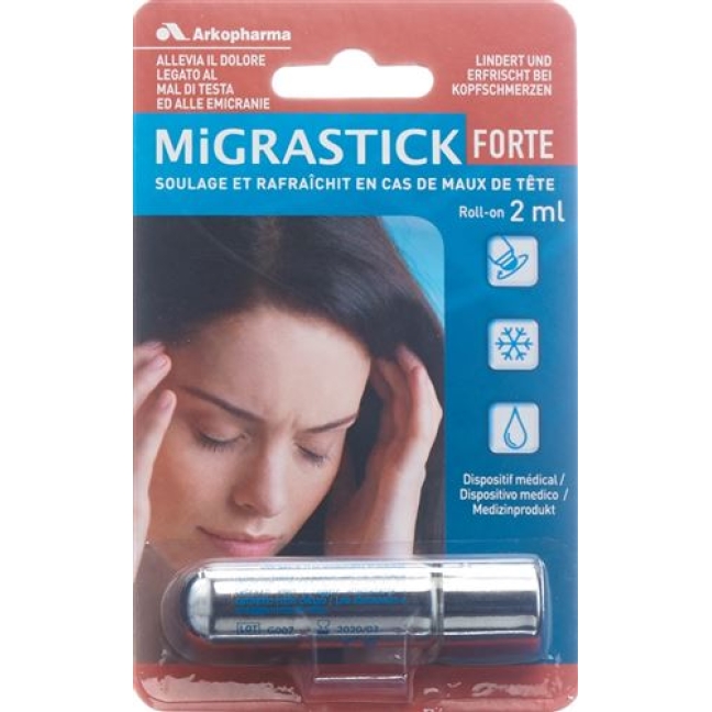 Arkopharma Migrastick Forte Dm Stick Bille 2мл Arkopharma Migrastick Forte Dm Stick Bille 2мл