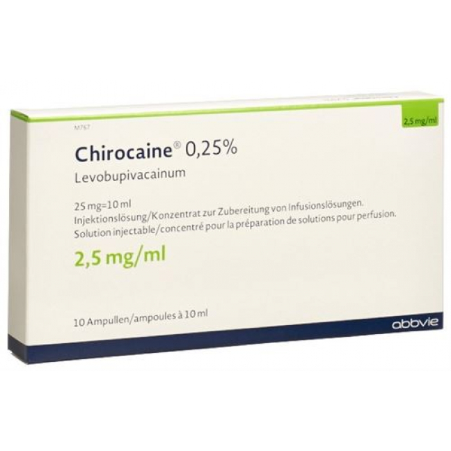 CHIROCAINE 0,25%