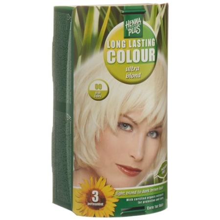 Henna Plus Long Last Colour 00 Ultra Blond