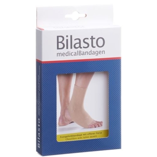 Bilasto Fussgelenkbandage Ferse Offen размер M Beige