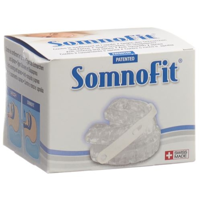 Somnofit Kiefer Orthese Schnarchen und Apnoe