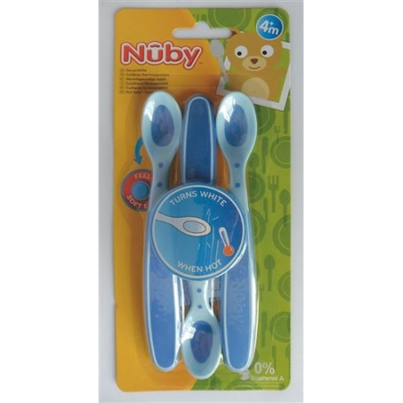 Nuby Sensorloffel Soft 3 штуки