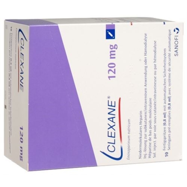CLEXANE INJ120 MG/0.8ML CLEXANE INJ120 MG/0.8ML