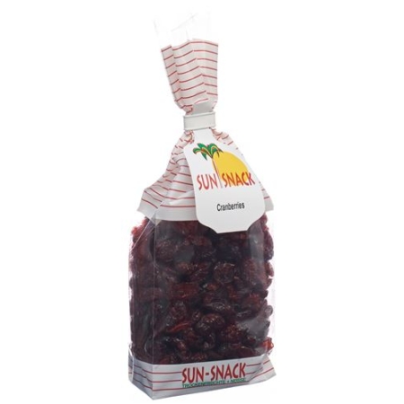 SUN SNACK CRANBERRIES M ZUCKER