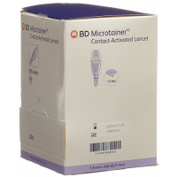 BD Microtainer ланцеты 1.5мм x 30г Lila 200 штук