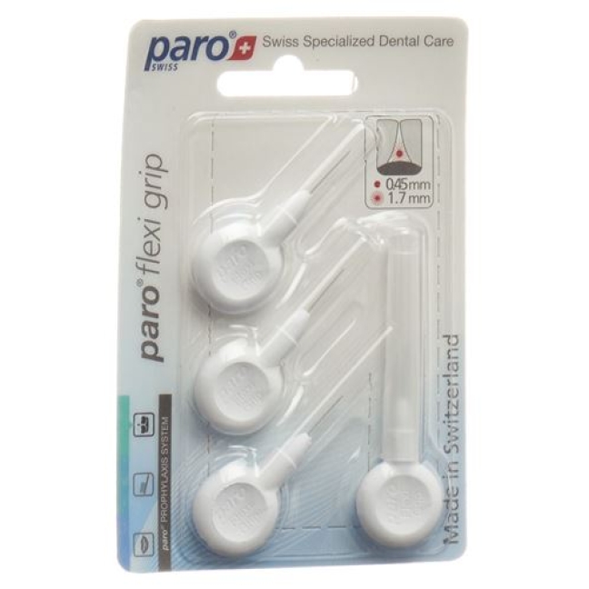 Paro Flexi Grip 1.7мм xxxx-Fine Weiss 4 штуки