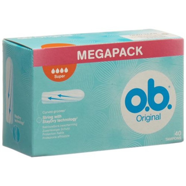 Ob Tampons Super 40 штук