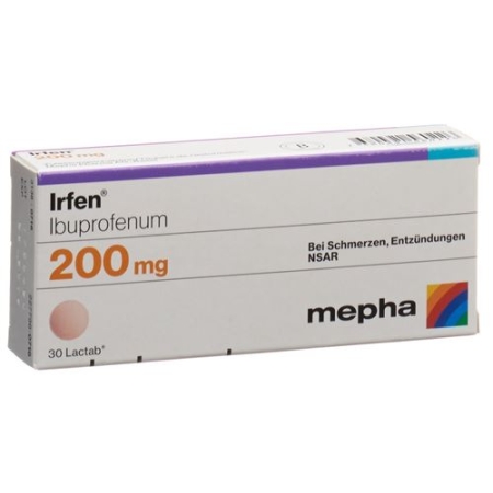 Irfen 200 mg 100 Lactabs Irfen 200 mg 100 Lactabs