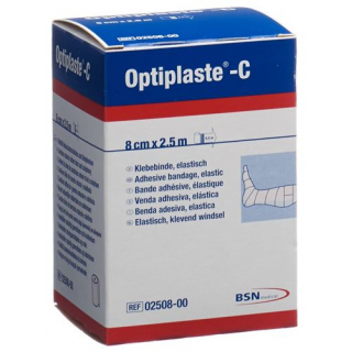 Optiplaste-C Kompressionsbinde 2.5m x 8см