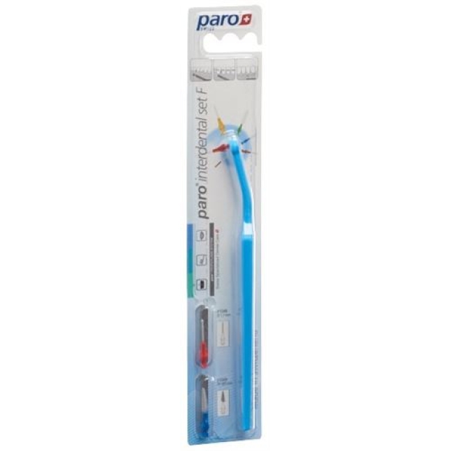 Paro Kunststoffhalter F Set mit 2 Bursten Paro Kunststoffhalter F Set mit 2 Bursten