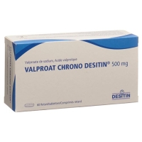 Вальпроат Хроно Деситин 500 мг 60 ретард таблеток