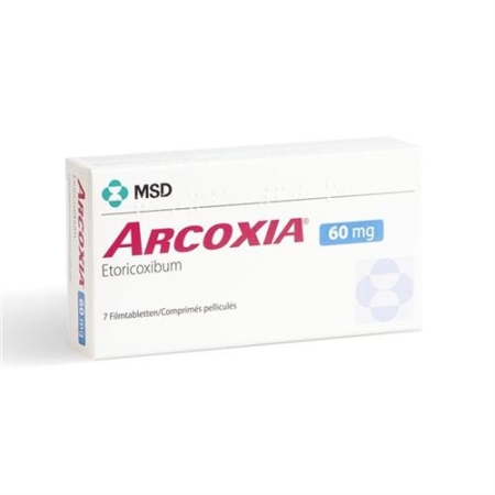 Arcoxia 60 mg 7 filmtablets