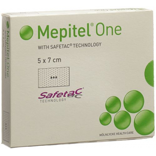 Mepitel One повязка для ран 5x7см 5 штук