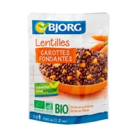 Bjorg Lentilles Carottes Doy Pack 250г