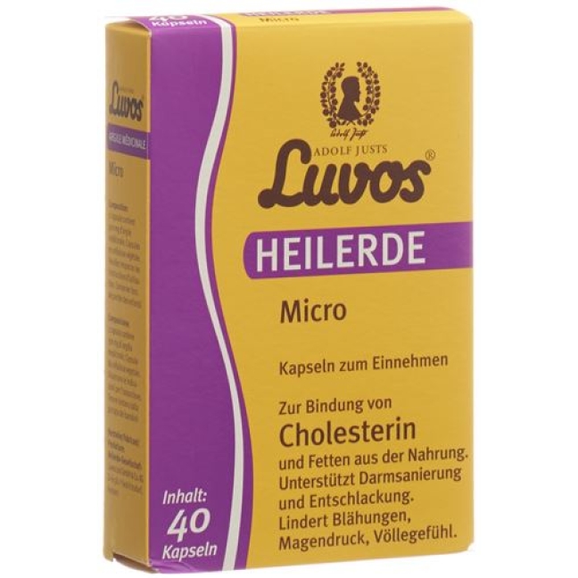 Luvos Heilerde Micro в капсулах 40 штук Luvos Heilerde Micro в капсулах 40 штук