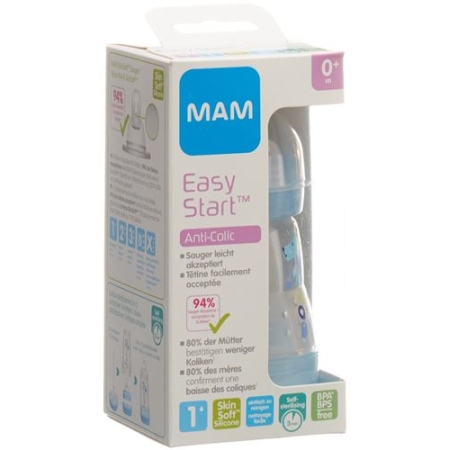 MAM Anti-Colic Schoppenflasche 160мл Boy