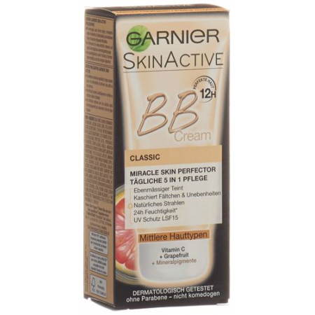 Garnier B.B. крем Classic Miracle Skin Perfector mittlere Haut 50мл