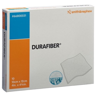 DURAFIBER WUNDAUFLAGE 10X12CM