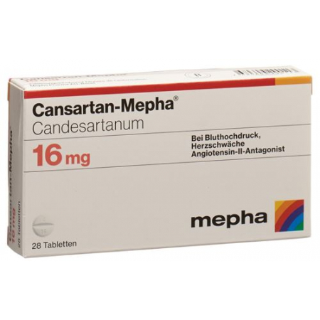 Кансартан Мефа 16 мг 98 таблеток