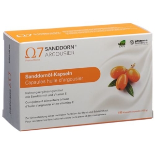 Omega 7 Sanddorn Argousier Sanddornol-Kapseln 180 штук