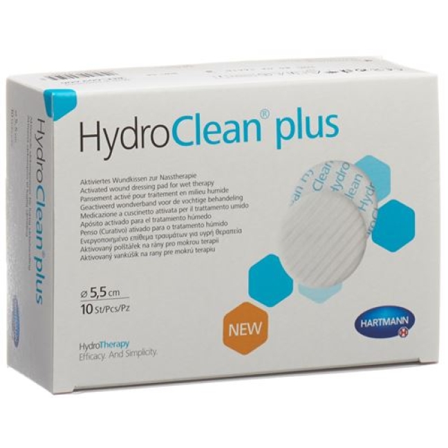 Hydroclean Plus Wundkissen 5.5см Rund 10 штук