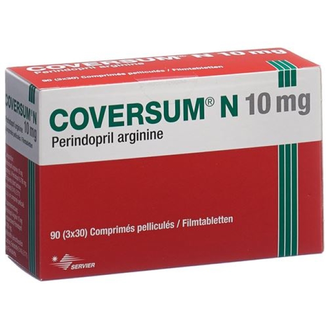 Coversum N 10 mg 90 filmtablets Coversum N 10 mg 90 filmtablets