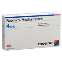 Ropinirol Mepha Retard 4 mg 28 Depotabs