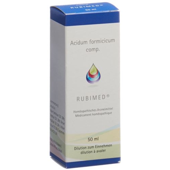 Rubimed Acidum Formicicum Comp капли 50мл Rubimed Acidum Formicicum Comp капли 50мл