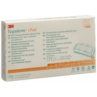 3M Tegaderm + Pad 9x20см / Wundkissen 4.5x15см 25 штук