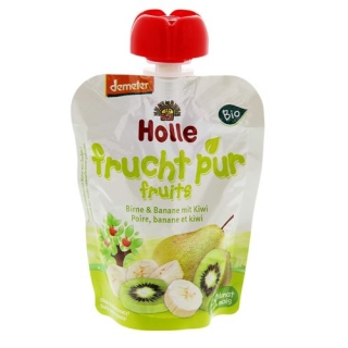 Holle Pouchy Birne&banane mit Kiwi 90г