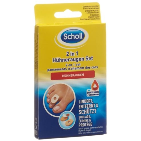 Scholl 2in1 Huehneraugen Set