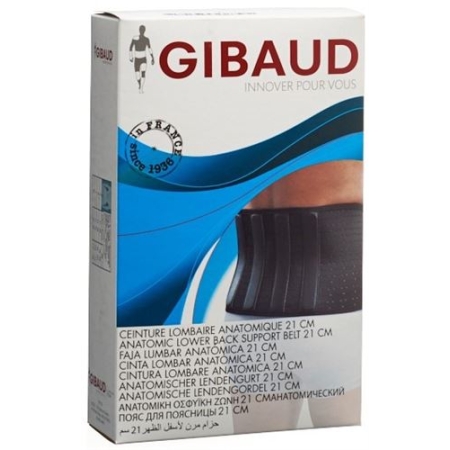 Gibaud Lendenstutzgurtel 21см L102-114см Anat