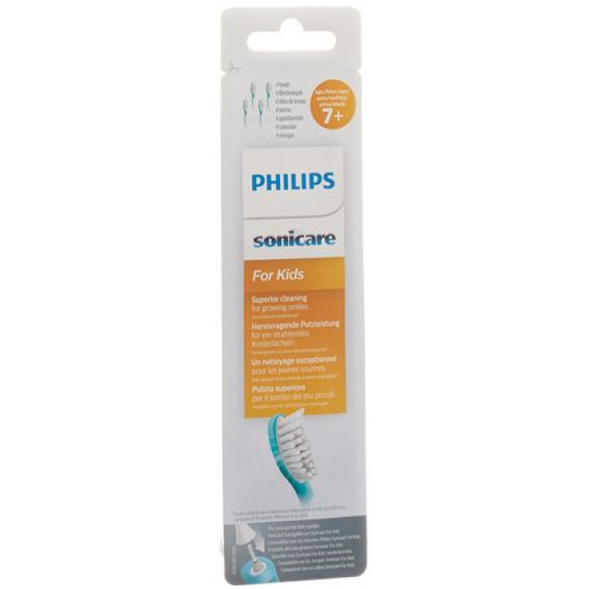 Philips Sonicare Ersatzbuer Kids Standard Hx6044/33 7j 4 штуки