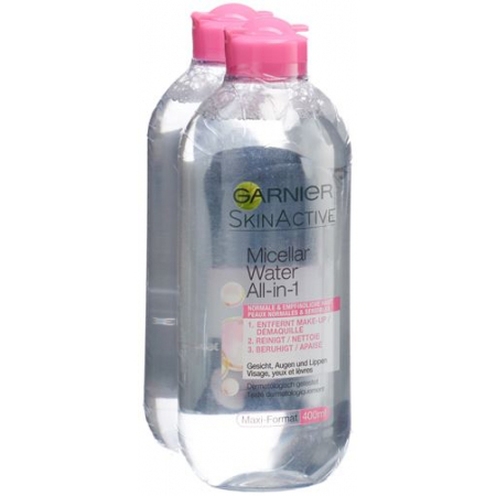 Garnier Micellar Cleanser All-in-1 Reinigungswasser Duo 2x 400мл