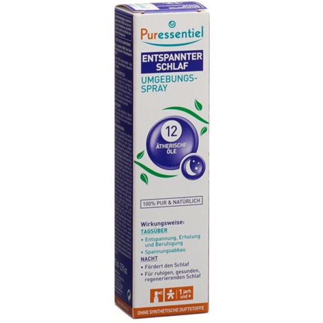 Puressentiel Schlaf Entspannung Raumspray 12 atherische Ole 75мл